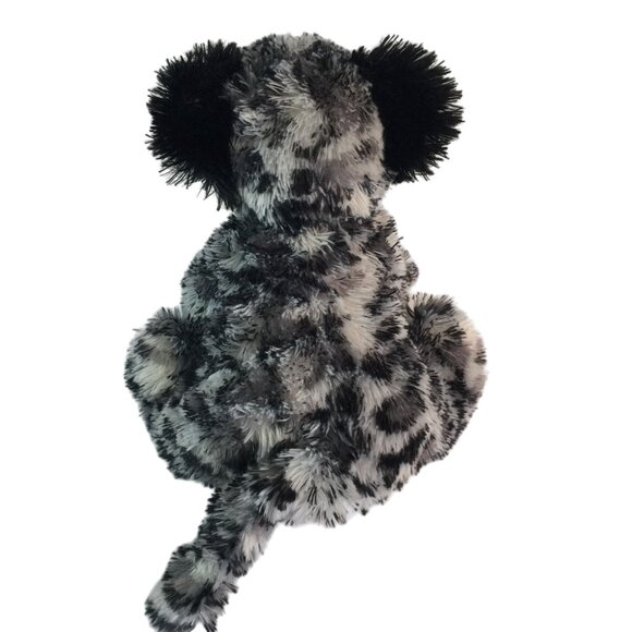 Wildlife Artists Snow Leopard Plush Stuffed Animal Toy Gray Black Spots Cub - Picture 4 of 7